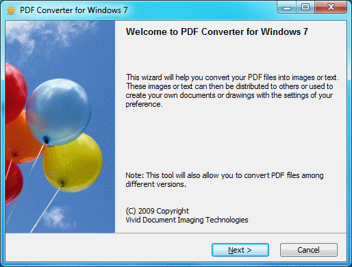 convert jpg to pdf windows 7