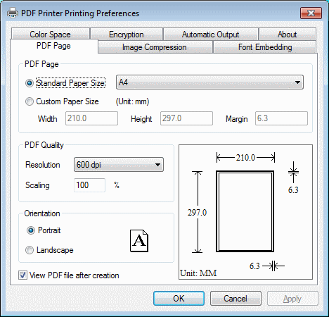 PDF for Windows 7 / Vista / XP / 2000 / 2003 /